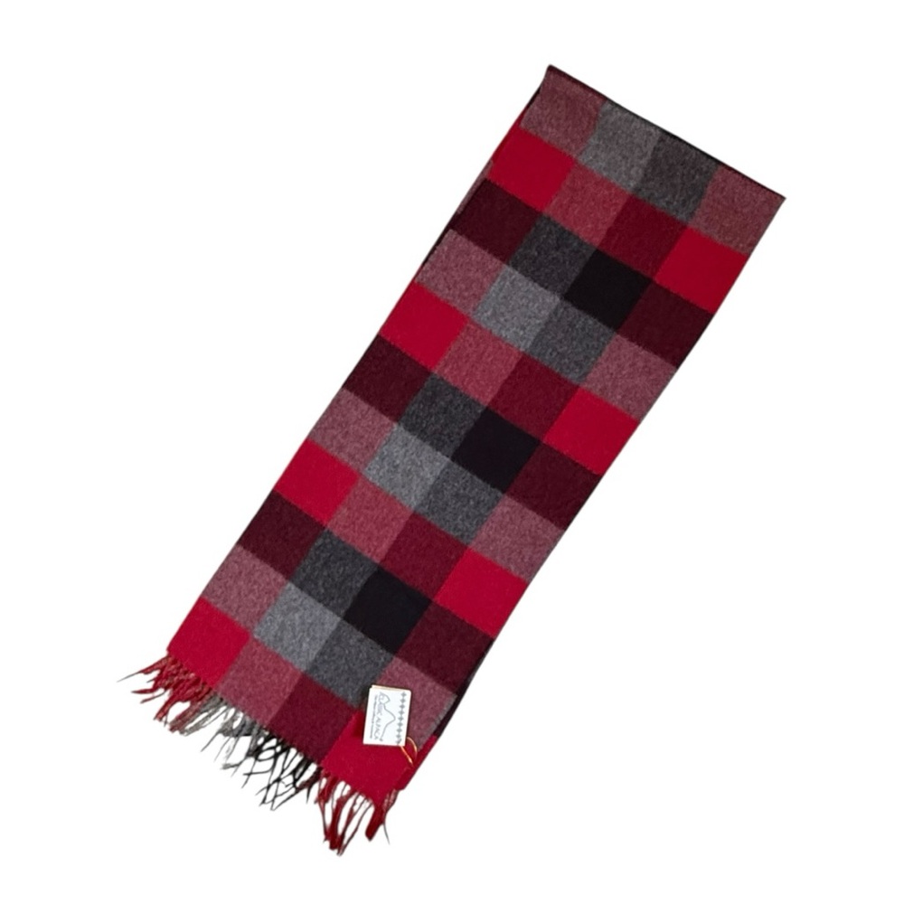 NEW Buffalo Plaid 100% Alpaca Scarf